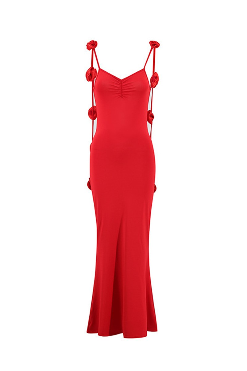 Scarlet Bloom Dress